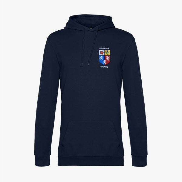 Load image into Gallery viewer, Pembroke College Men&#39;s Organic Embroidered Hoodie
