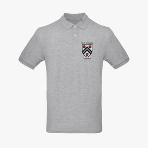 New College Men's Organic Embroidered Polo Shirt