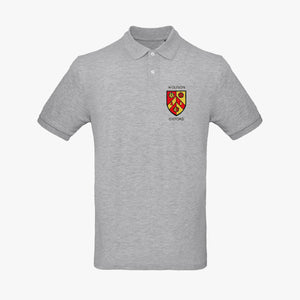 Wolfson College Men's Organic Embroidered Polo Shirt