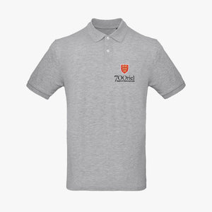 Oriel College Men's Organic Embroidered Polo Shirt