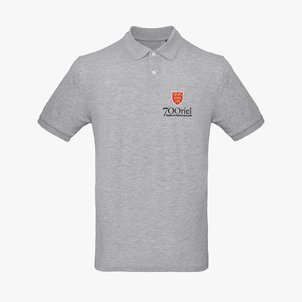 Load image into Gallery viewer, Oriel College Men's Organic Embroidered Polo Shirt
