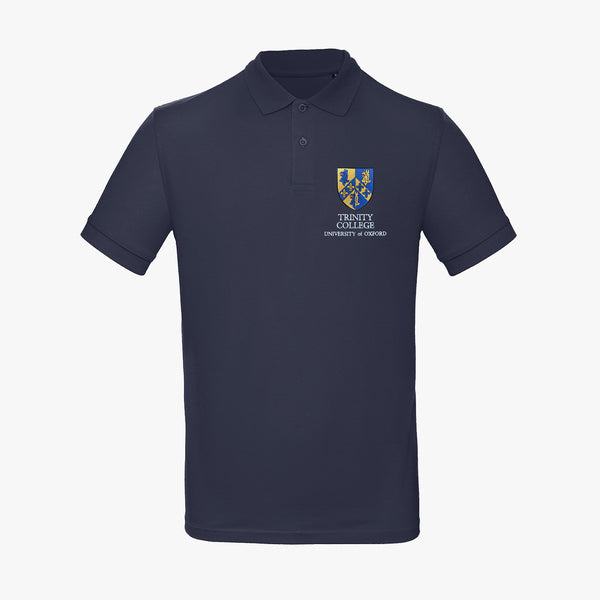 Load image into Gallery viewer, Men's Oxford College Organic Embroidered Polo Shirt
