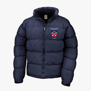 Regent's Park College Men's Classic Puffer Jacket