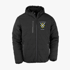 St Catherine's College Recycled Padded Winter Hooded Jacket