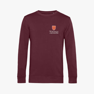 Oriel College Men's Organic Embroidered Sweatshirt