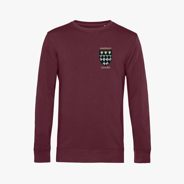 Load image into Gallery viewer, Magdalen College Men&#39;s Organic Embroidered Sweatshirt
