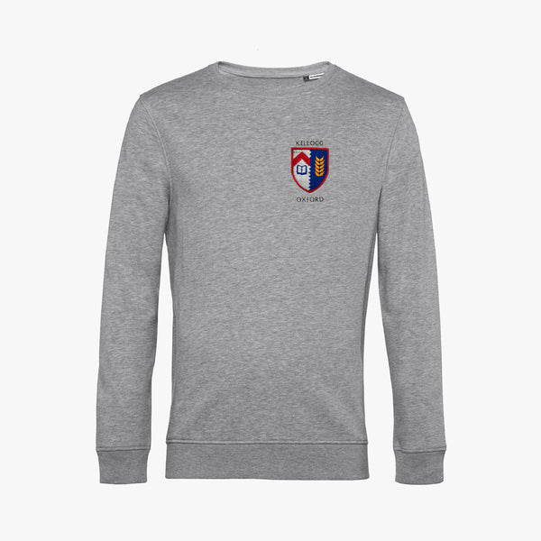 Load image into Gallery viewer, Kellogg College Men&#39;s Organic Embroidered Sweatshirt

