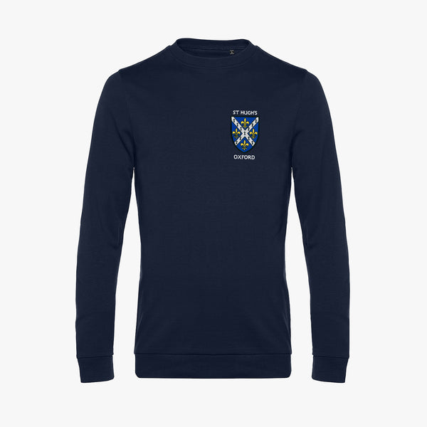 Load image into Gallery viewer, St Hugh&#39;s College Men&#39;s Organic Embroidered Sweatshirt

