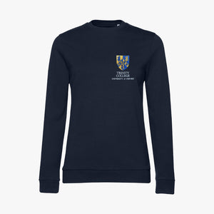 Trinity College Ladies Organic Embroidered Sweatshirt