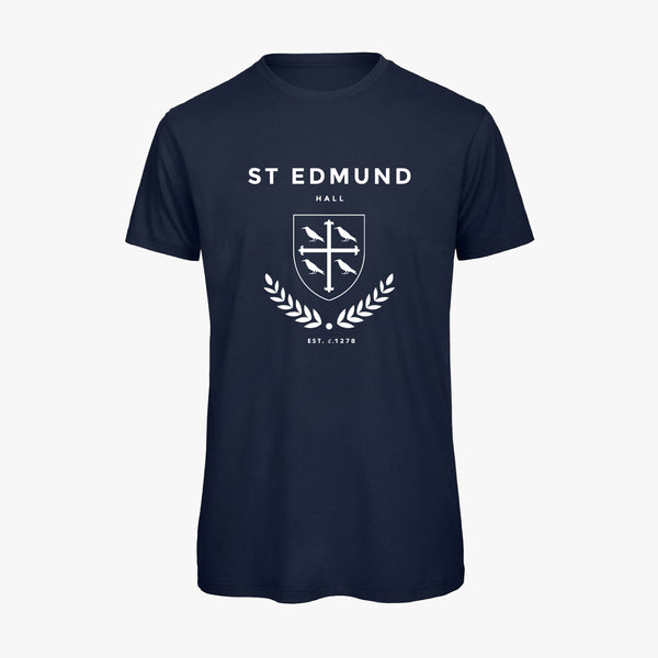Load image into Gallery viewer, St Edmund Hall Men&#39;s Organic Laurel T-Shirt
