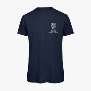 Men's Oxford College Organic Embroidered T-Shirt