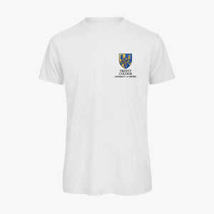 Men's Oxford College Organic Embroidered T-Shirt