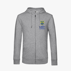 Lady Margaret Hall Men's Organic Embroidered Zip Hoodie