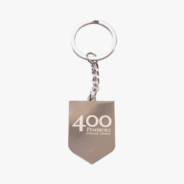 Load image into Gallery viewer, Pembroke 400th Anniversary Keyring
