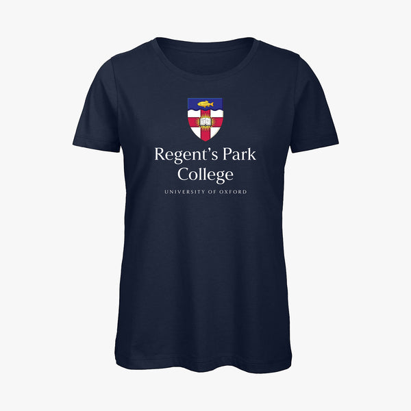Load image into Gallery viewer, Regent's Park College Ladies Organic Logo T-Shirt

