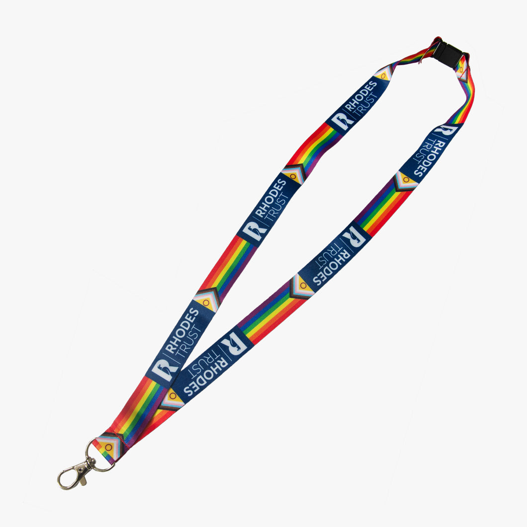 Rhodes Trust Progress Pride Lanyards (Internal)