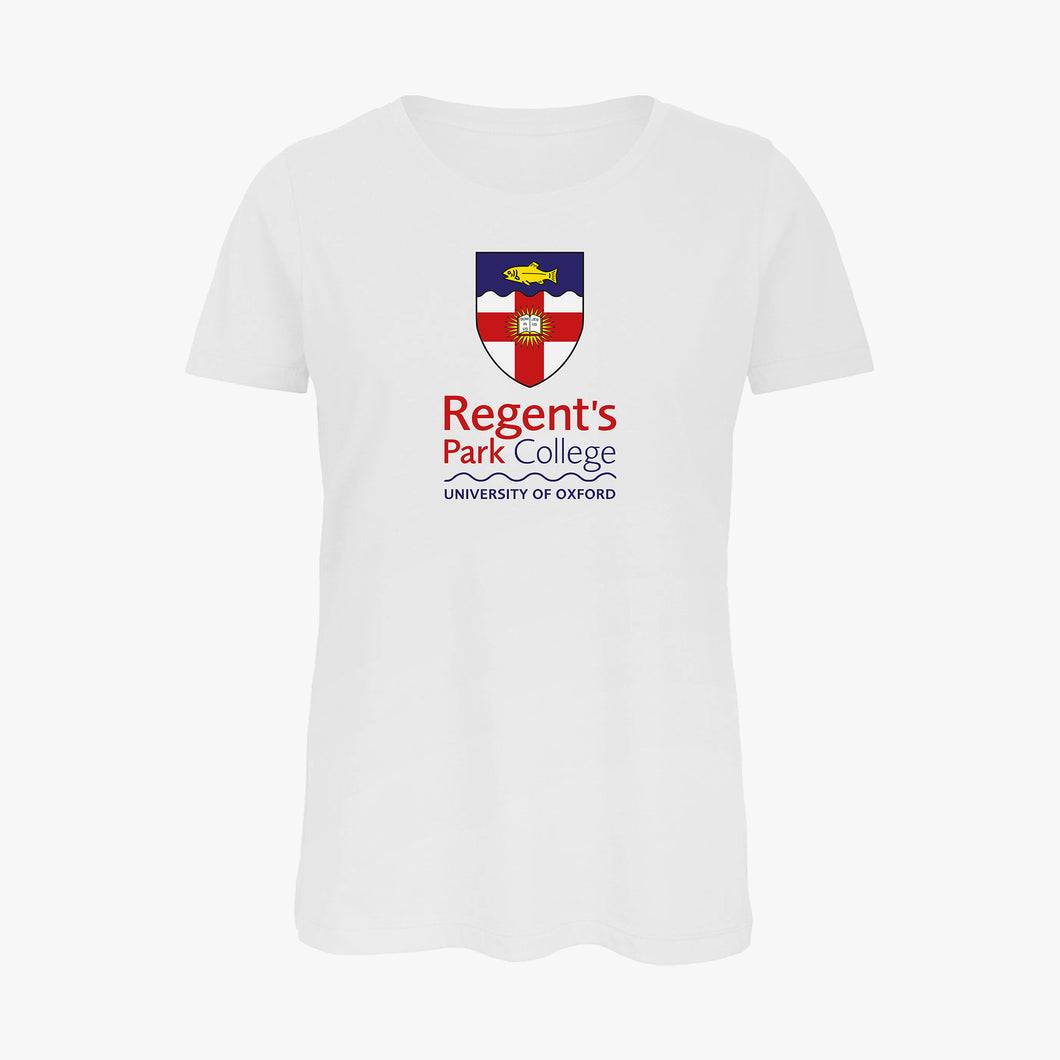 Regent's Park College Ladies Organic Logo T-Shirt