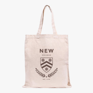New College Organic Cotton Tote Bag