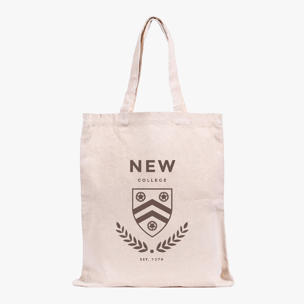 New College Organic Cotton Tote Bag