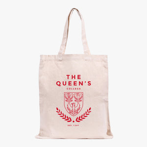 The Queen's College Organic Cotton Tote Bag