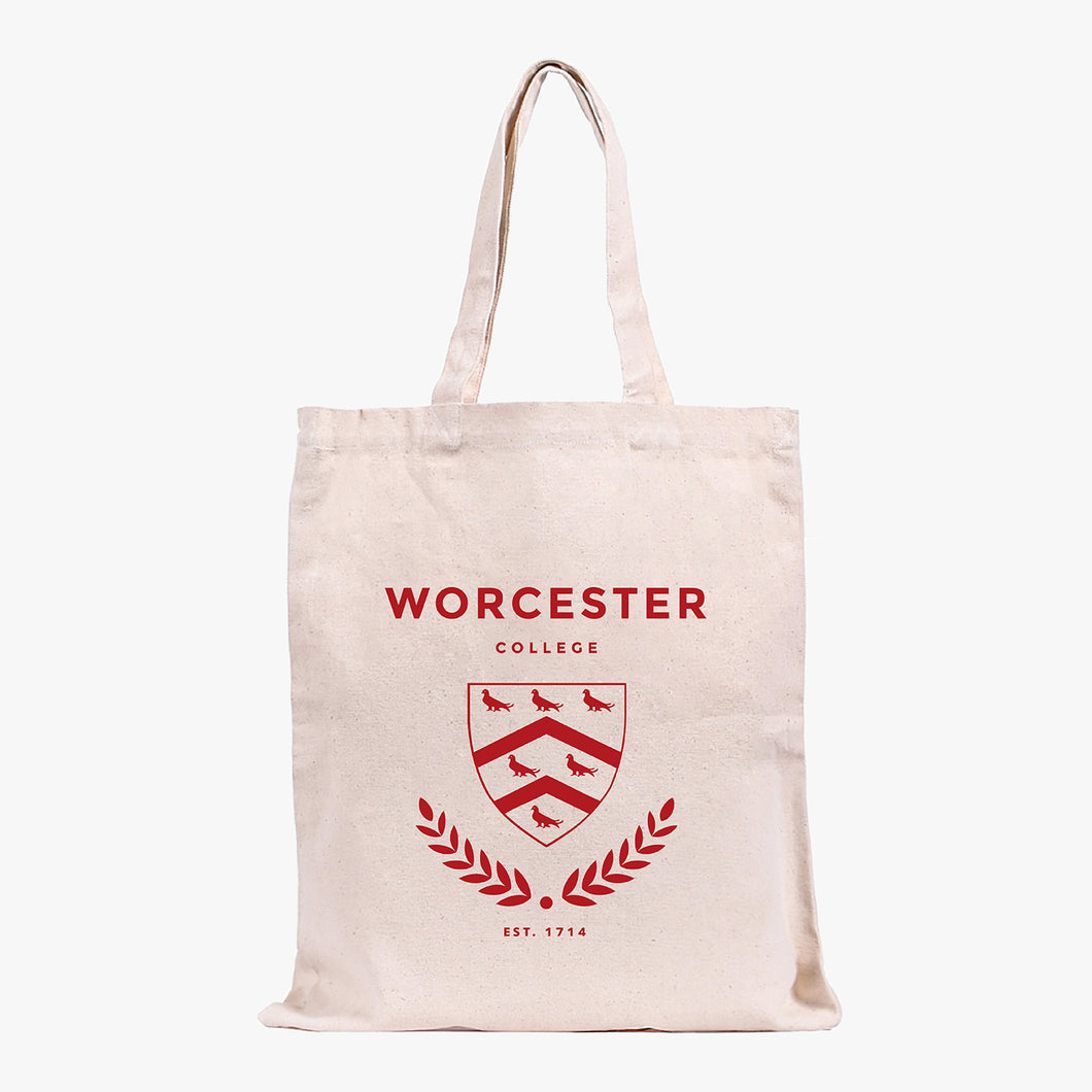 Worcester College Organic Cotton Tote Bag