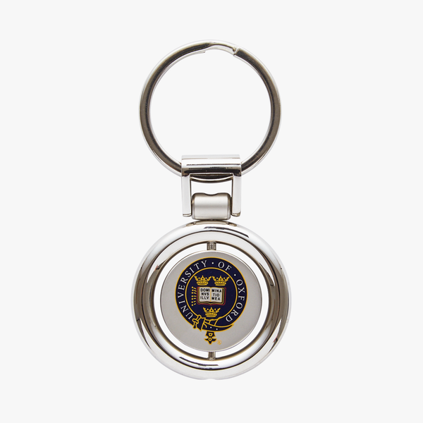 Load image into Gallery viewer, Official University of Oxford Swivel Round Keyring
