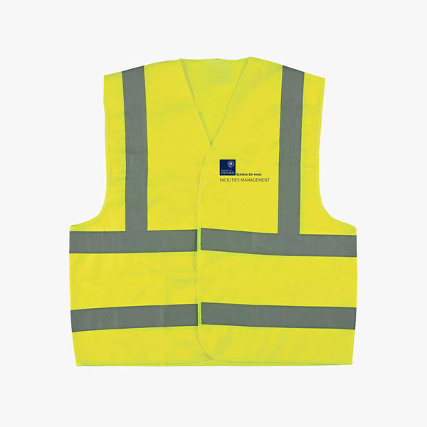 Load image into Gallery viewer, Estates Services High Vis Waistcoat Yellow
