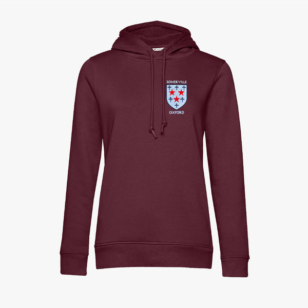 Load image into Gallery viewer, Somerville College Ladies Organic Embroidered Hoodie
