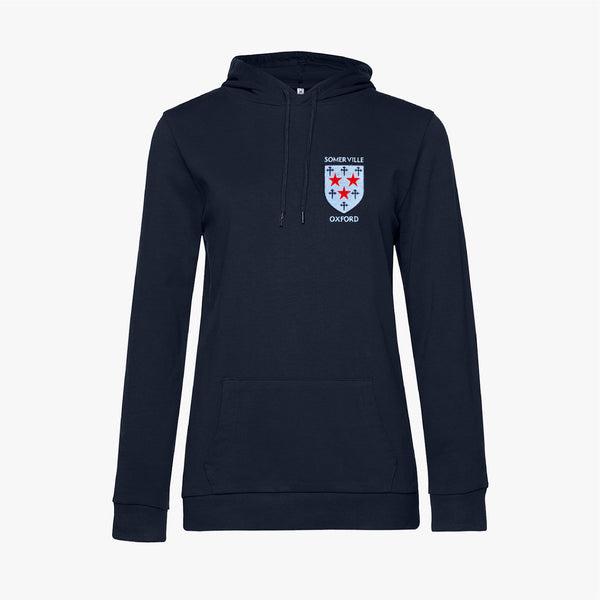 Load image into Gallery viewer, Somerville College Ladies Organic Embroidered Hoodie
