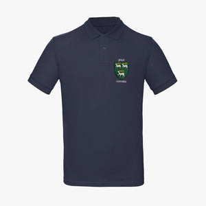 Jesus College Men's Organic Embroidered Polo Shirt