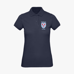 Somerville College Ladies Organic Embroidered Polo Shirt