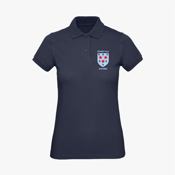Load image into Gallery viewer, Ladies Oxford College Organic Embroidered Polo Shirt
