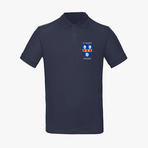 St Hilda's College Men's Organic Embroidered Polo Shirt