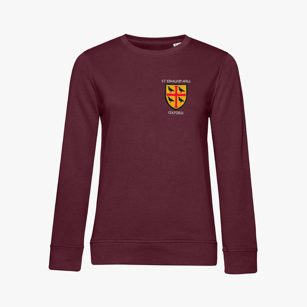 Load image into Gallery viewer, Ladies Oxford College Organic Embroidered Sweatshirt
