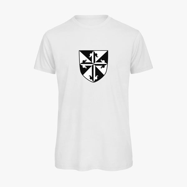 Load image into Gallery viewer, Men&#39;s Oxford College Arms Organic T-Shirt
