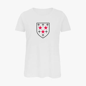 Somerville College Ladies Oxford Arms Organic T-Shirt