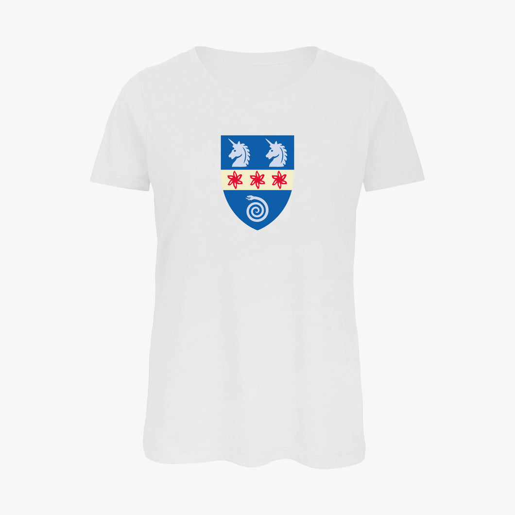 St Hilda's College Ladies Oxford Arms Organic T-Shirt