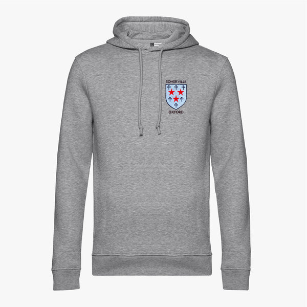 Load image into Gallery viewer, Somerville College Men&#39;s Organic Embroidered Hoodie
