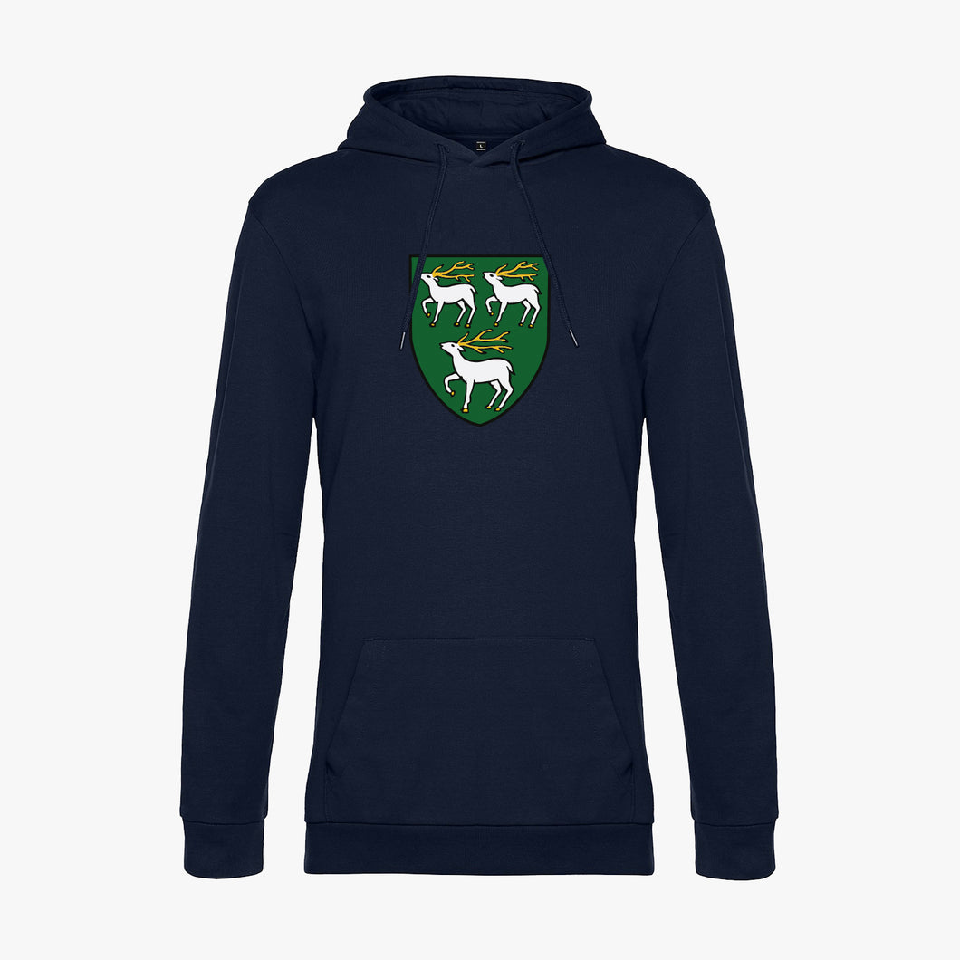 Jesus College Men's Arms Organic Printed Hoodie