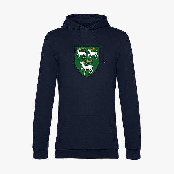 Load image into Gallery viewer, Jesus College Men&#39;s Arms Organic Printed Hoodie
