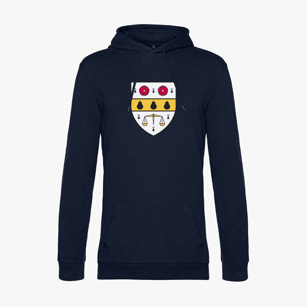 Load image into Gallery viewer, Men&#39;s Oxford College Arms Organic Printed Hoodie
