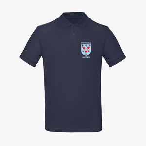 Somerville College Men's Organic Embroidered Polo Shirt