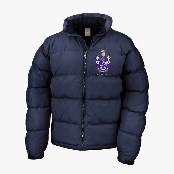 Load image into Gallery viewer, St Cross College Historic Crest Men&#39;s Classic Puffer Jacket
