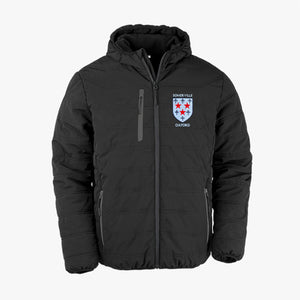 Oxford College Recycled Padded Winter Hooded Jacket