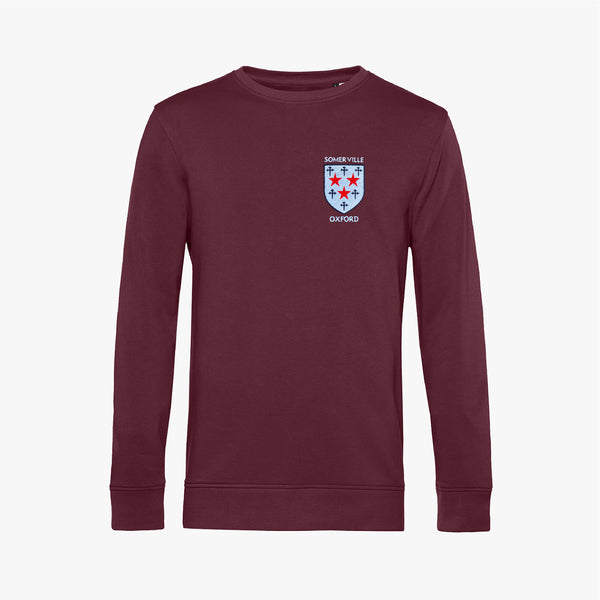 Load image into Gallery viewer, Somerville College Men&#39;s Organic Embroidered Sweatshirt
