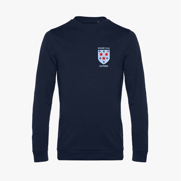 Load image into Gallery viewer, Somerville College Men&#39;s Organic Embroidered Sweatshirt
