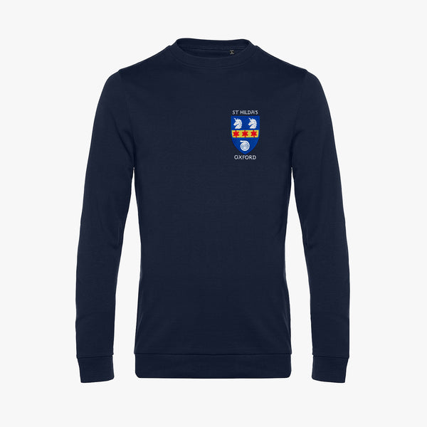 Load image into Gallery viewer, St Hilda&#39;s College Men&#39;s Organic Embroidered Sweatshirt
