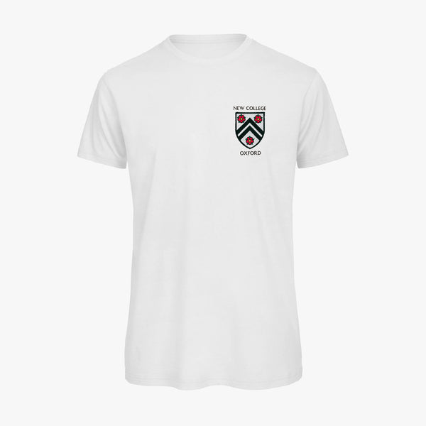 Load image into Gallery viewer, New College Men&#39;s Organic Embroidered T-Shirt
