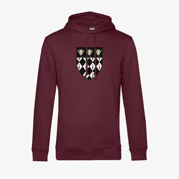 Load image into Gallery viewer, Men&#39;s Oxford College Arms Organic Printed Hoodie
