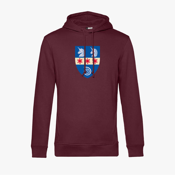 Load image into Gallery viewer, Men&#39;s Oxford College Arms Organic Printed Hoodie
